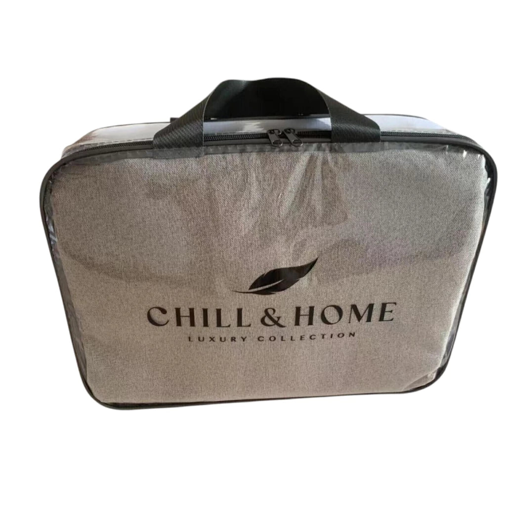 2 en 1 cortina ambiente lino blackout + cortina voile