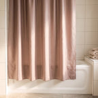 Cortina de baño peva con protector y 12 ganchos
