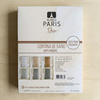 Cortina de baño teflon lisa con 12 ganchos