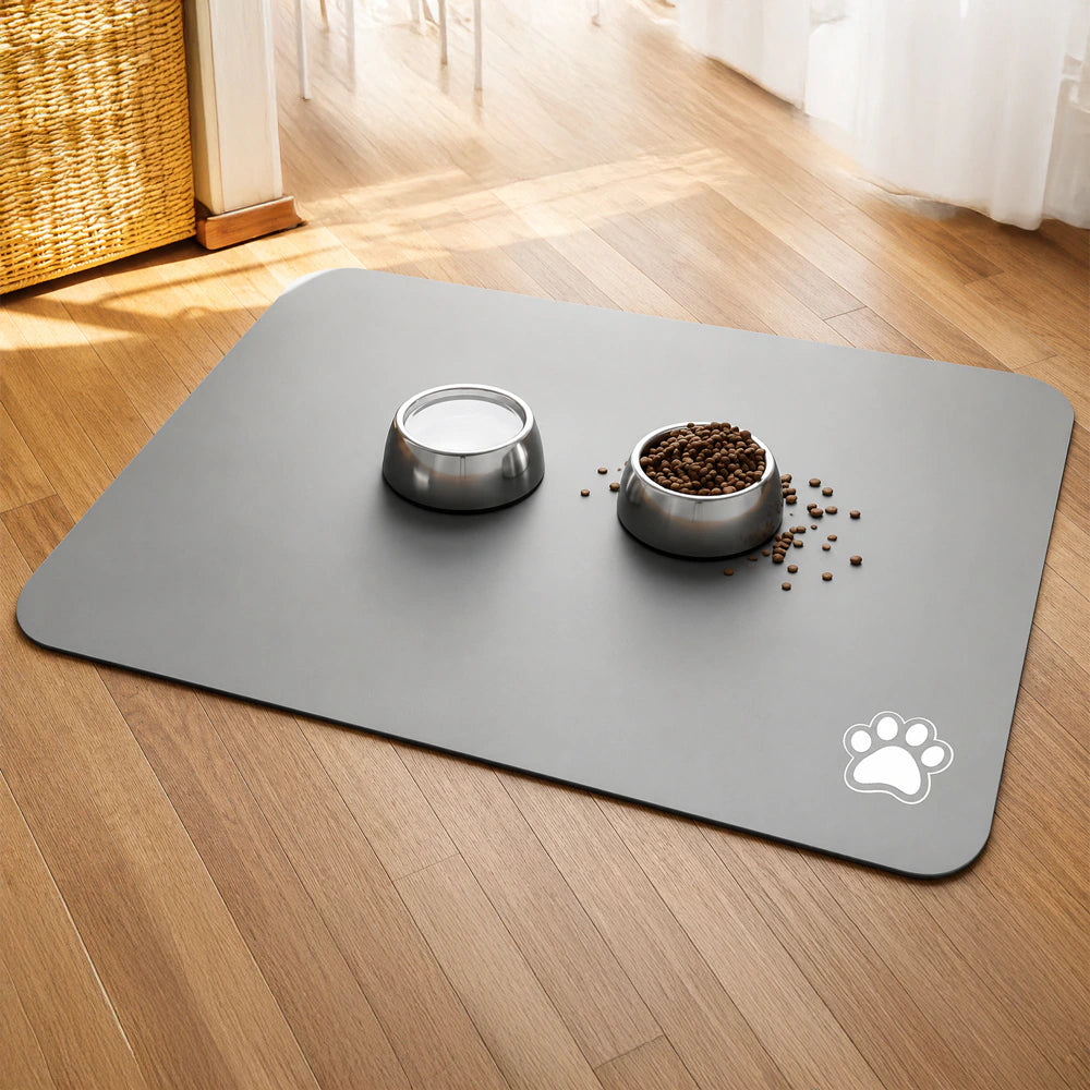 Alfombra platos mascotas