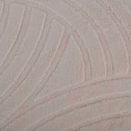 Alfombra de baño ondas natural