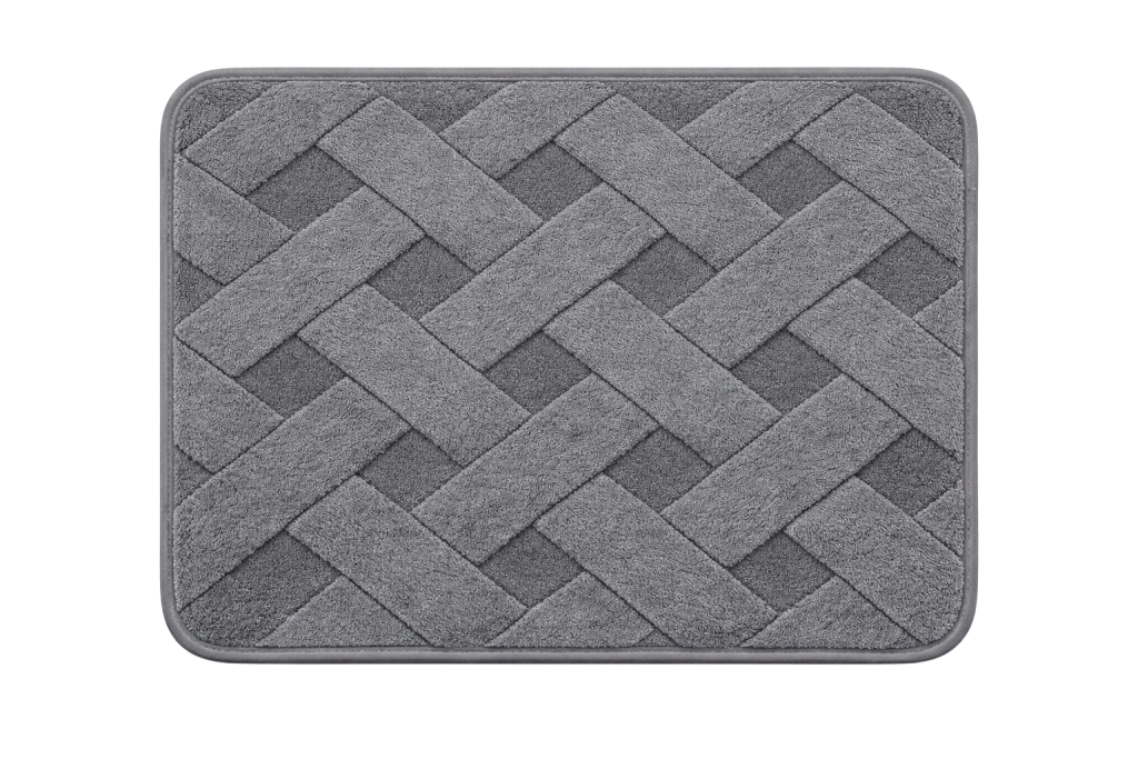 Alfombra de baño bastones cruzados