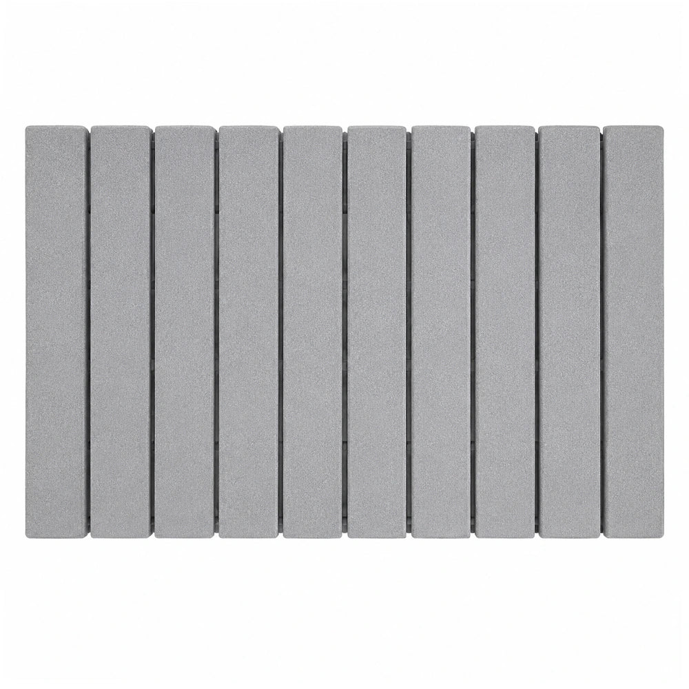 Alfombra de baño barro de diatomea plegable gris