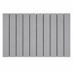 Alfombra de baño barro de diatomea plegable gris