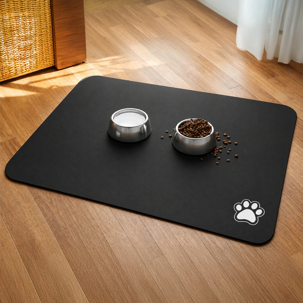 Alfombra platos mascotas