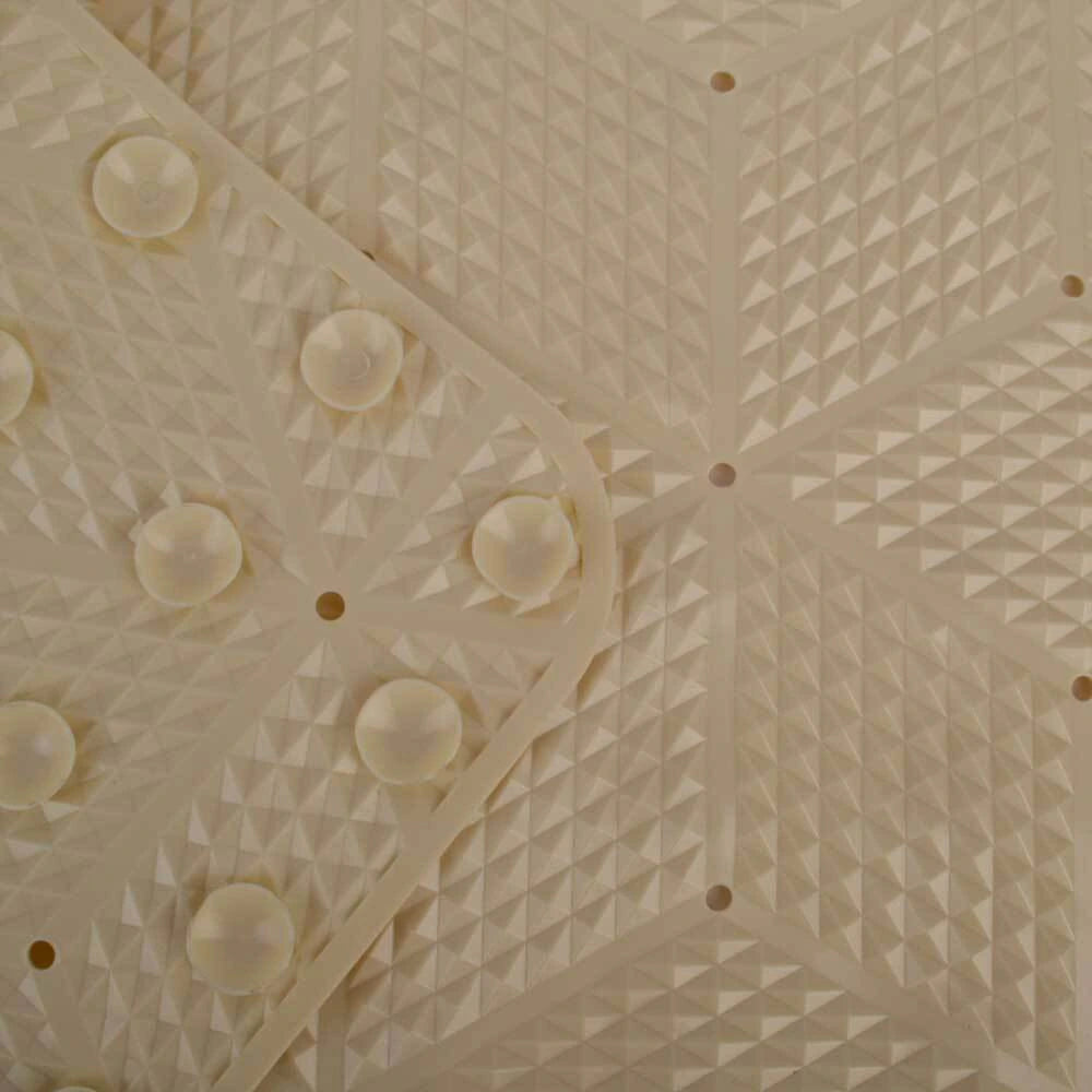 Alfombra pvc tramado cubo