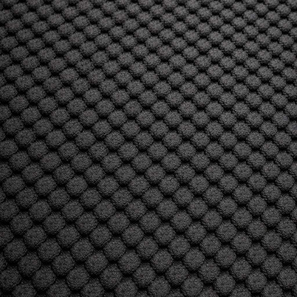 Alfombra de baño semicircular nuditos