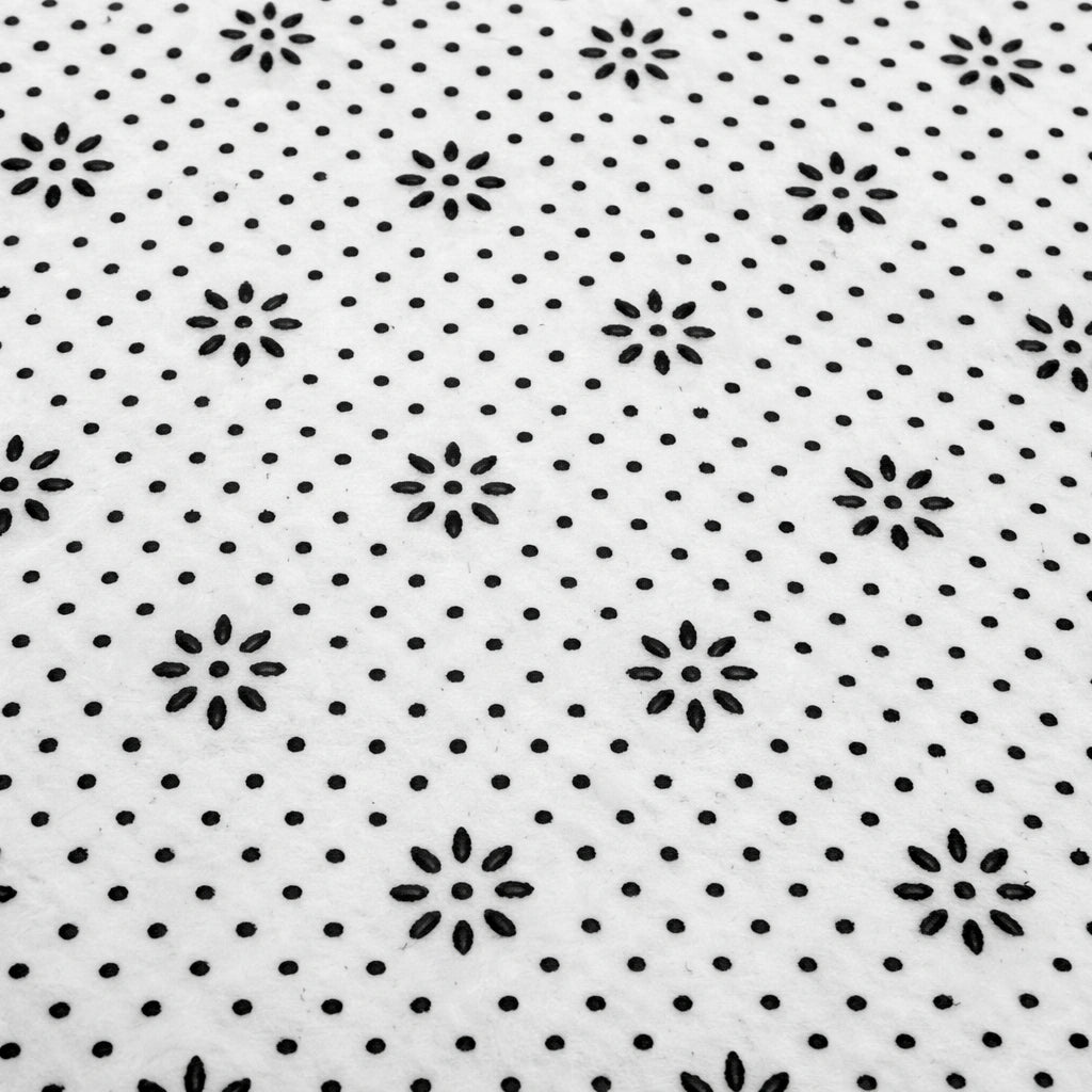 Alfombra de baño semicircular nuditos