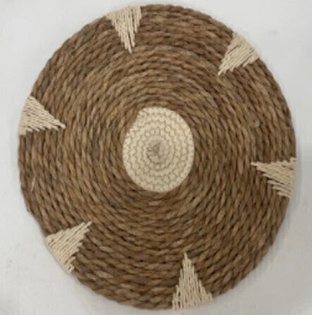 Individual de typha flor con detalles en papel