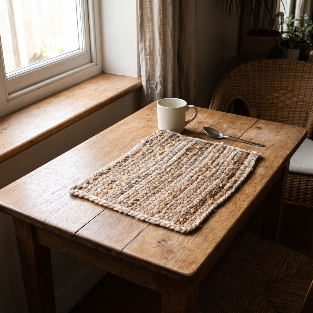 Individual de mesa de yute