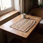 Individual de mesa de yute