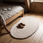 Alfombra peluchito diseño ameba