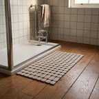 Alfombra de pvc brick con rayas