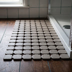 Alfombra de pvc brick con rayas