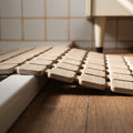 Alfombra de pvc brick con rayas