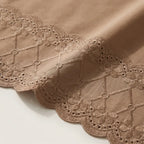 Juego de sábanas con broderie PARIS