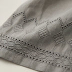 Juego de sábanas con broderie PARIS