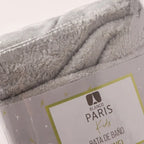 Bata de baño niños flannel blanco parís