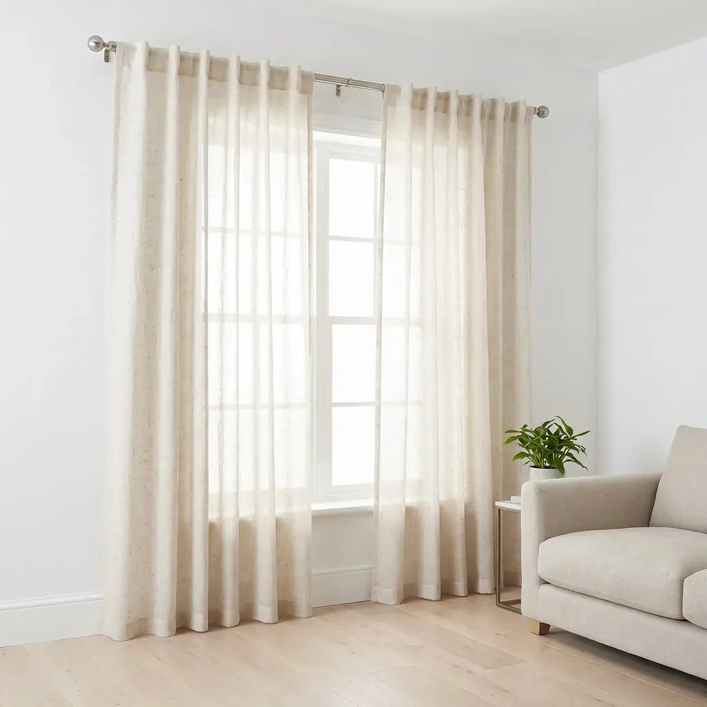 Cortina de lino para barral CHILL&HOME
