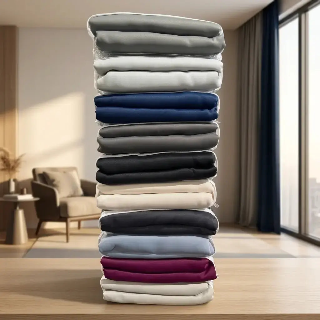 Cortina blackout textil 2 paños TEKA