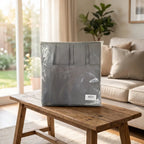 Cortina de ambiente tropical + voile blanco PARIS