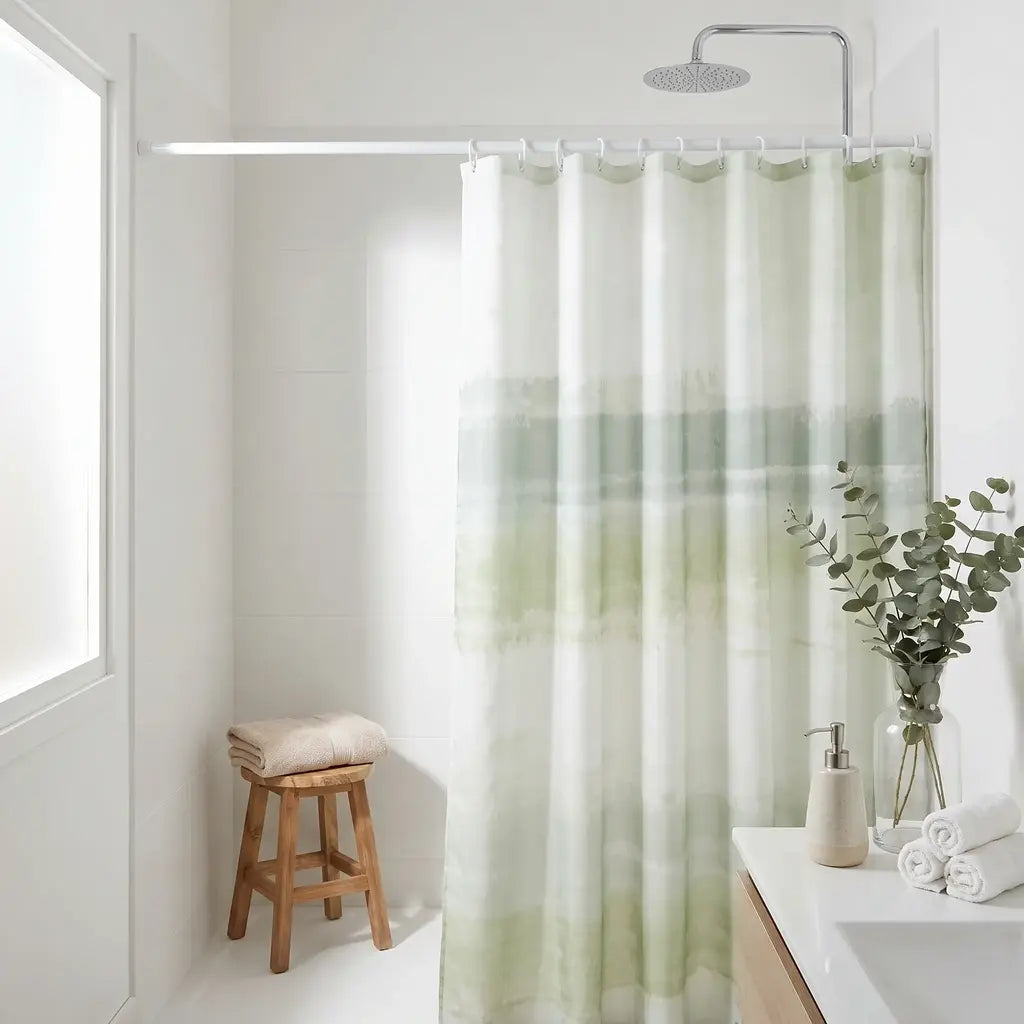 Cortina de baño estampada 13 piezas KINOTO home