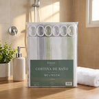 Cortina de baño estampada 13 piezas KINOTO home