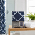 Cortina de baño de tela teflón estampado IMPERIAL