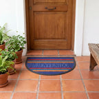 Alfombra felpudo semicircular bienvenido PARIS