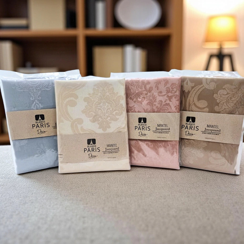 Mantel jacquard liso PARIS