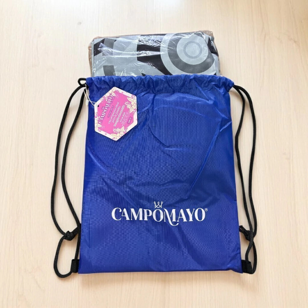 Juego de sábanas CAMPOMAYO cotton touch 6oo hilos + mochila de playa de regalo