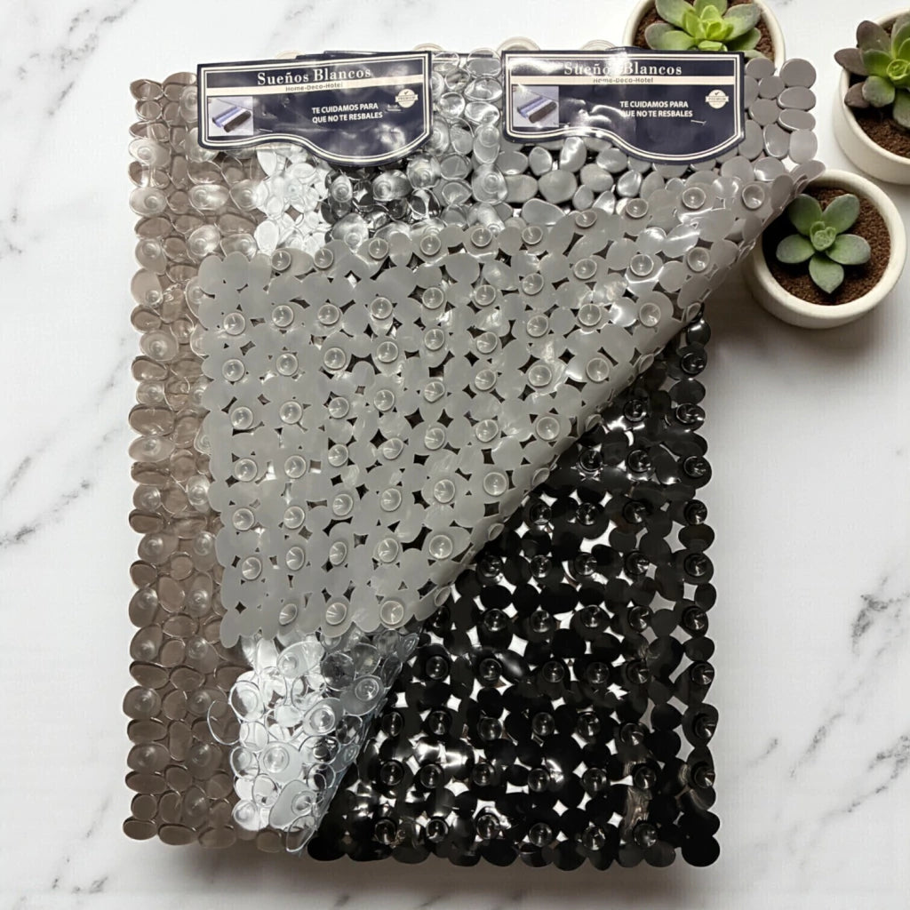Alfombra pvc piedras rectangular