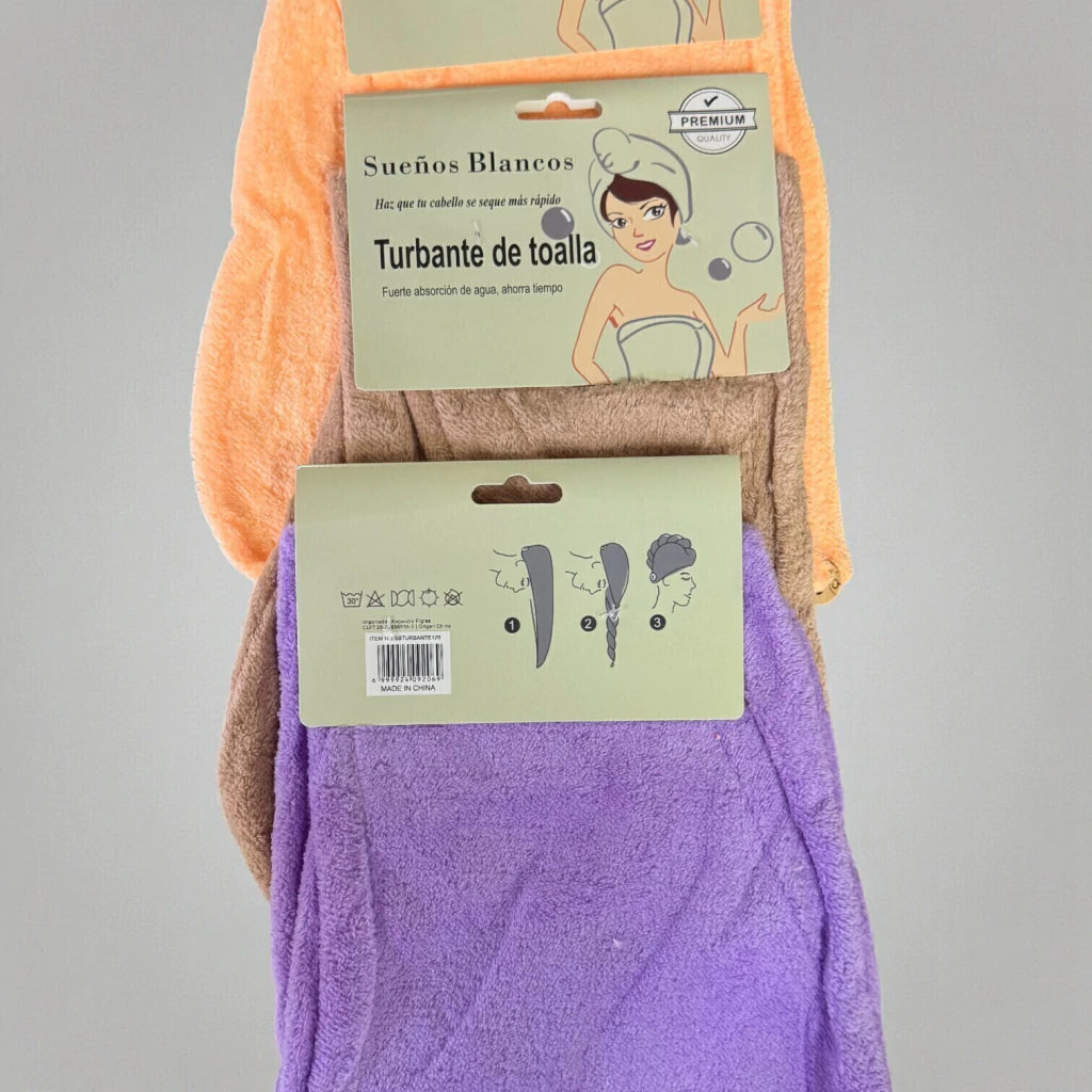 Turbante de toalla