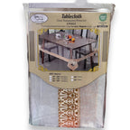 Mantel protector transparente con guarda