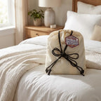 Juego de sábanas CAMPOMAYO cotton touch 6oo hilos + mochila de playa de regalo