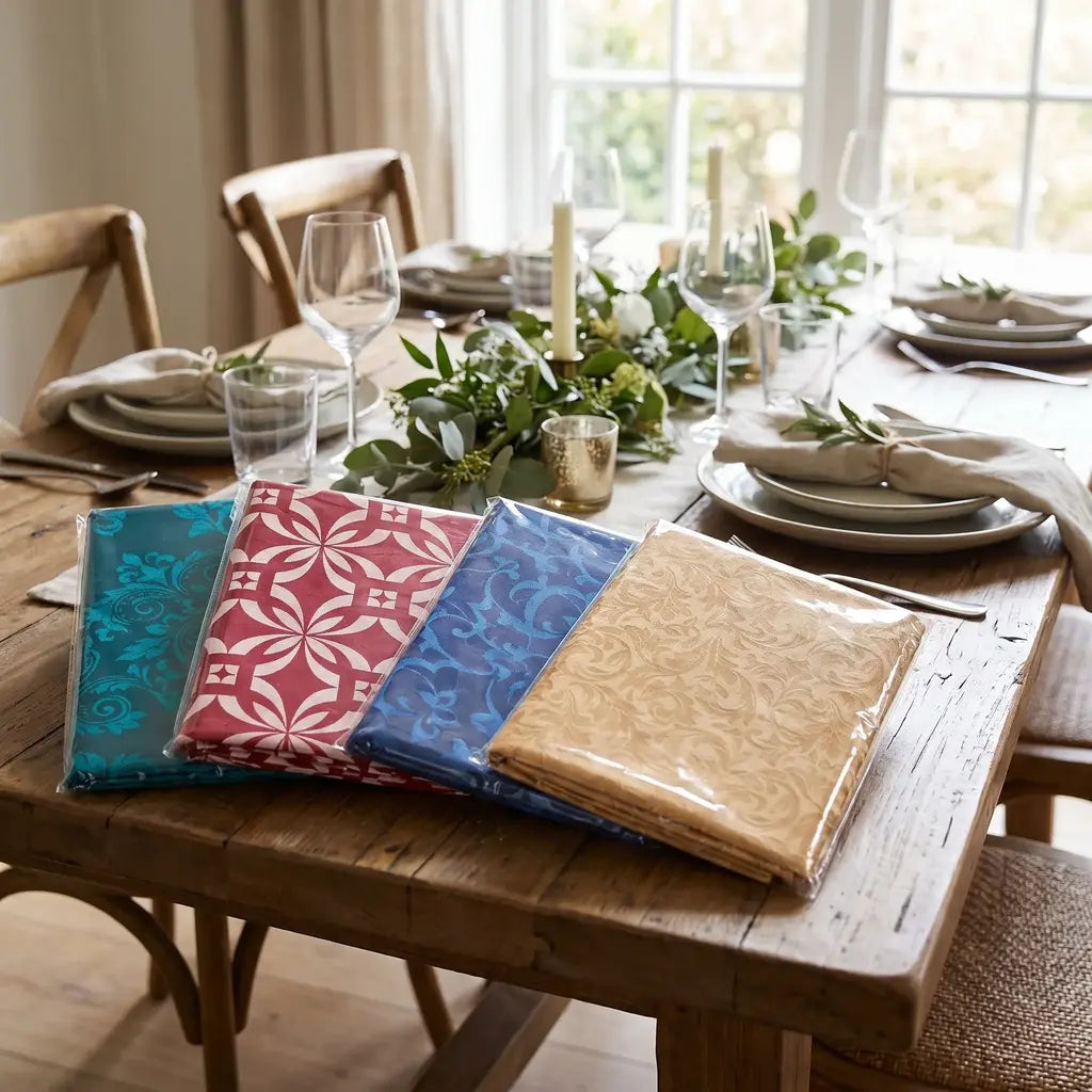 Mantel diseño jacquard berlin