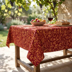 Mantel diseño jacquard berlin
