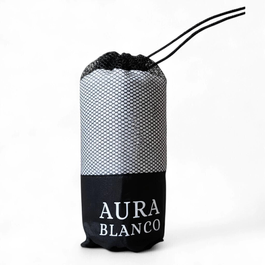 Toallón secado rapido AURA BLANCO