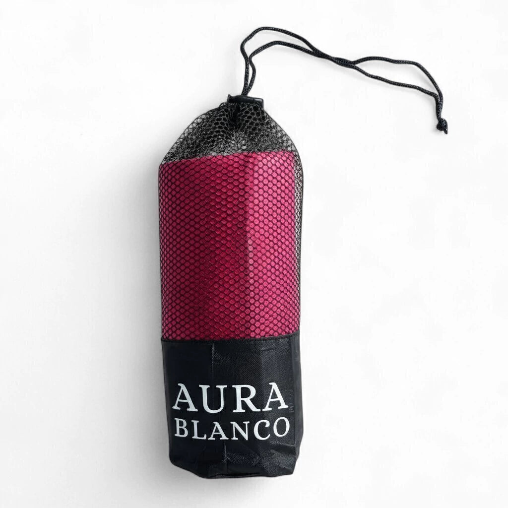Toallón secado rapido AURA BLANCO