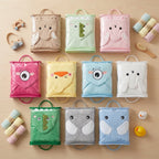 Bata de baño infantil animales con capucha PARIS