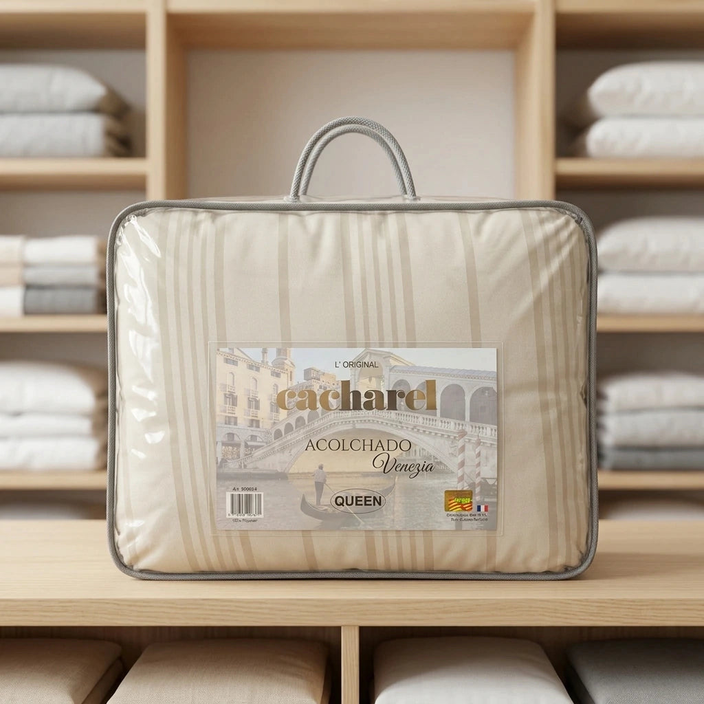 Acolchado premium venezia reversible CACHAREL