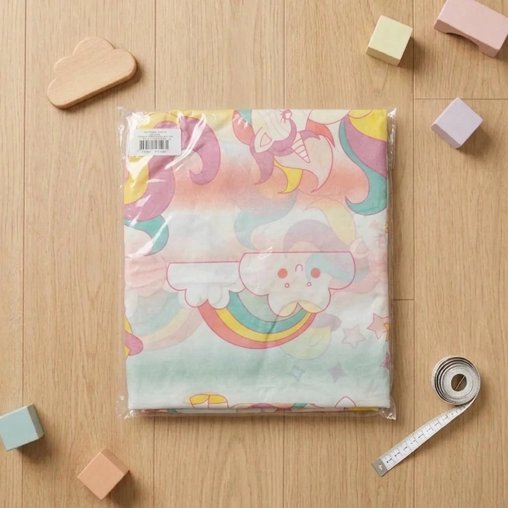Cortina infantil para habitación de microfibra