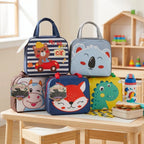 Juego de sábanas infantil estampada + lunchera térmica escolar CAMPOMAYO
