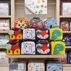 Juego de sábanas infantil estampada + lunchera térmica escolar CAMPOMAYO