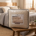 Acolchado jacquard sherpa pesado corderito CHILL&HOME