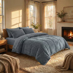 Acolchado jacquard sherpa pesado corderito CHILL&HOME