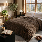 Frazada acanalada flannel taiwan CHILL&HOME
