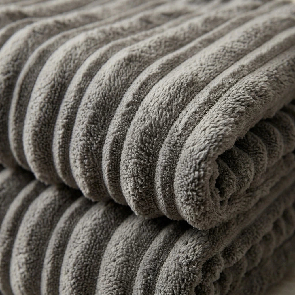Frazada acanalada flannel taiwan CHILL&HOME