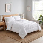 Acolchado super soft hotelero grueso 600 hilos blanco PARIS