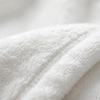 Frazada flannel brillosa super suave AURA BLANCO